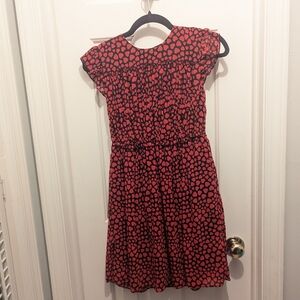 Crewcuts Red and Black Hearts Dress
